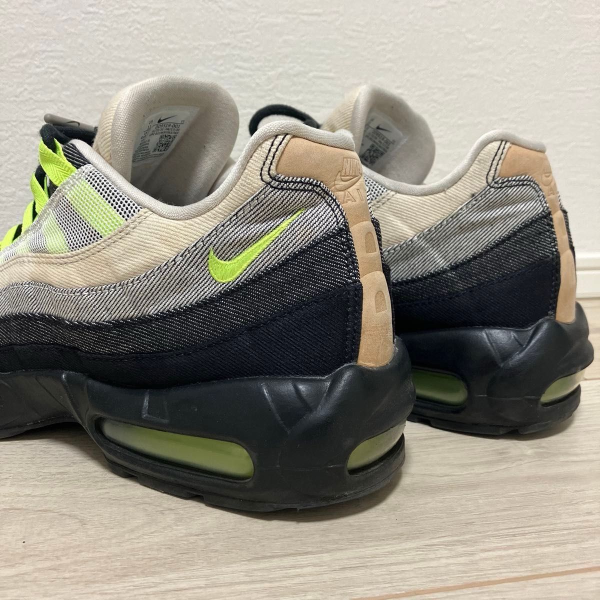 【最終即決】エアマックス95 DENHAM × AIR MAX 95 "VOLT"  29.0cm  美品