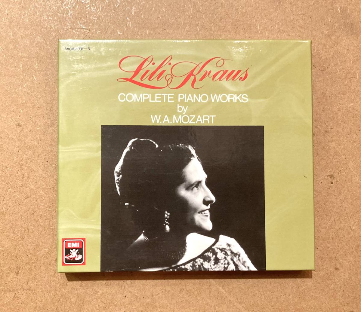 ■ディスク美品■リリー・クラウス(Lili Kraus) CD全5枚組ボックス [モーツァルト/ピアノ音楽選集] MONO クラシック 器楽_画像1