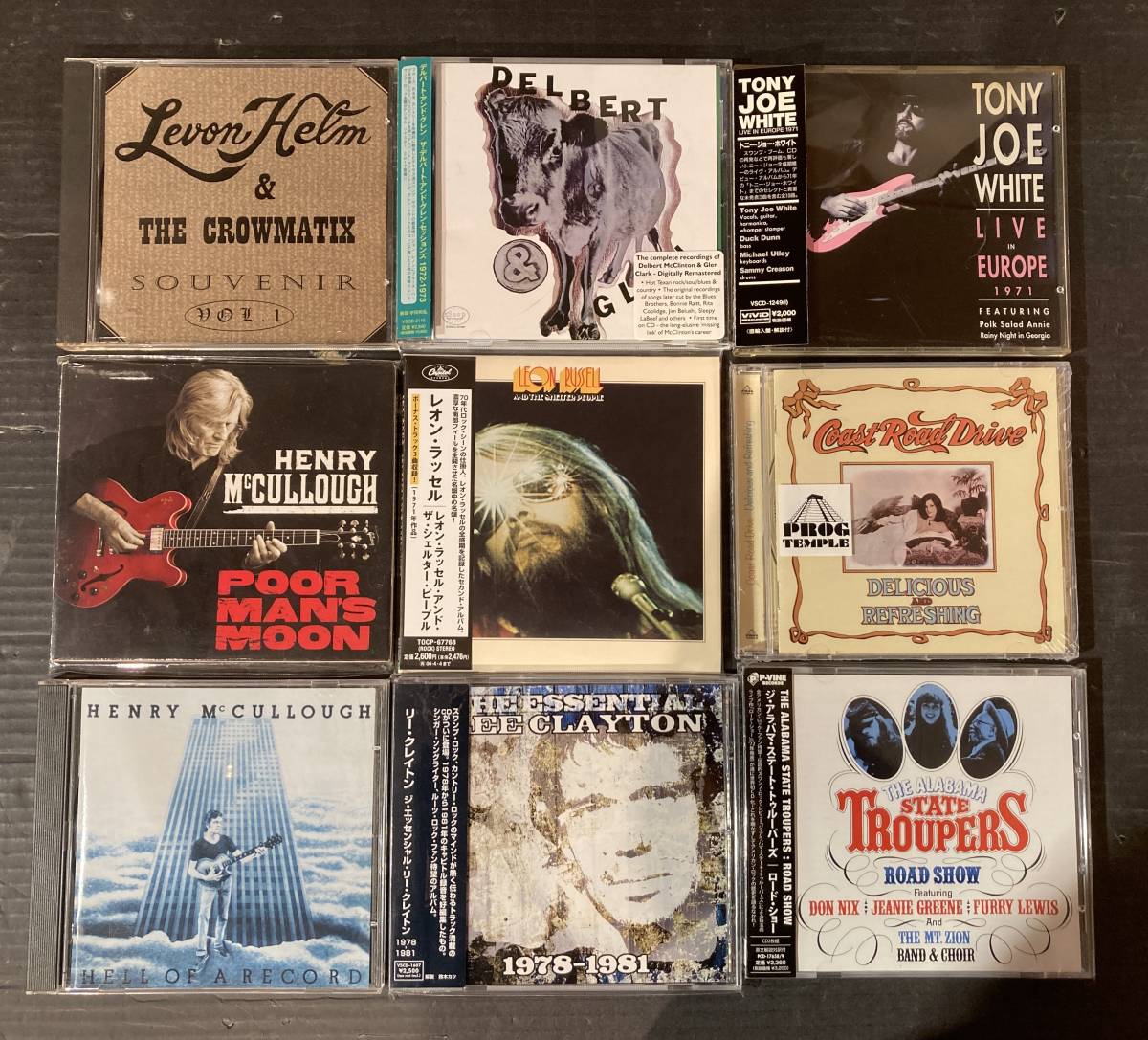 ■豪華!廃盤含む/美品■スワンプ・ロック CD合計9枚セット■ Leon Russell/Coast Road Drive/Henry McCullough/Lee Clayton_画像1