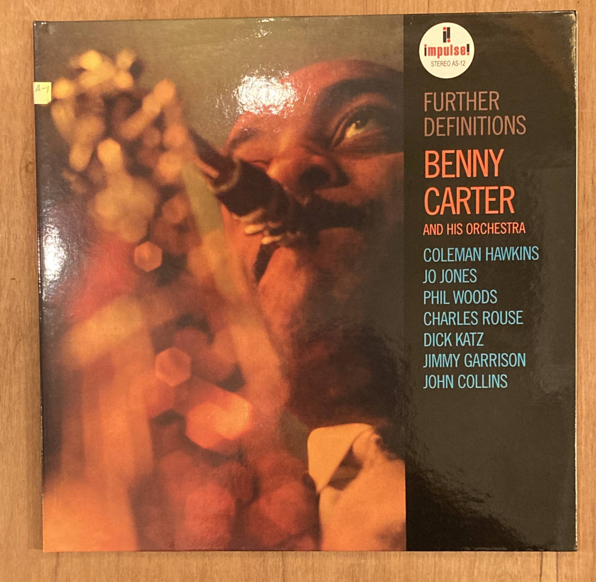 ■ジャズLP■ Benny Carter And His Orchestra ベニー・カーター / Further Definitions AS-12 Impulseの画像2