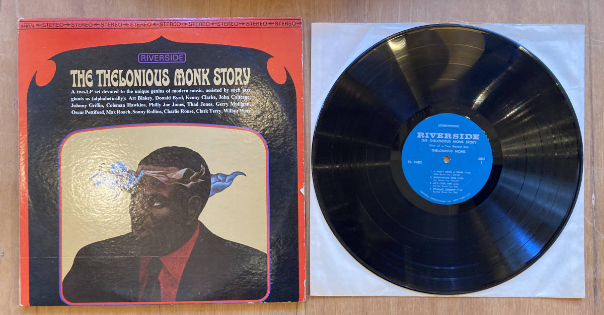 ■見開きジャケ・ジャズLP■ セロニアス・モンク Thelonious Monk / The Thelonious Monk Story Riverside Records RS 9483の画像1
