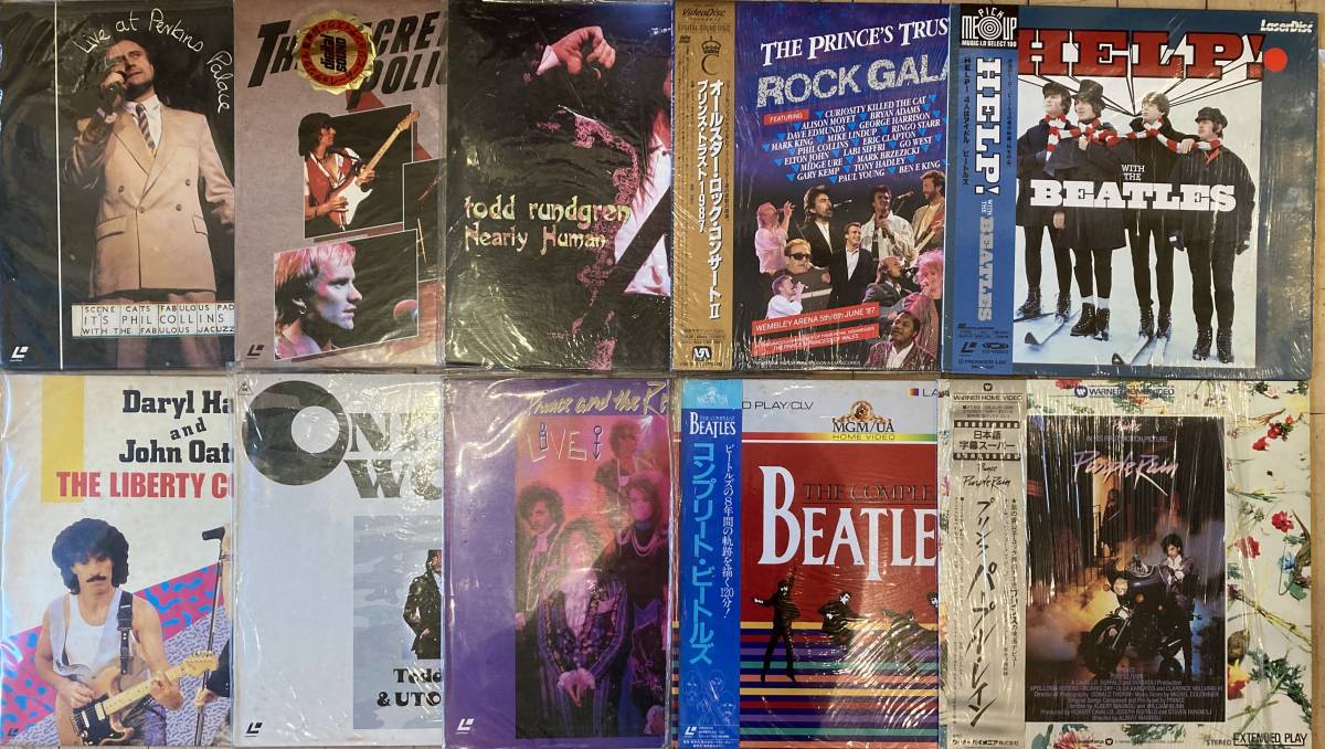 ■まとめて!■洋楽ロック~ポップ レーザーディスク LD合計28枚セット!■Talking Heads/Stop Making Sense/Beatles/Prince/Todd Rundgren _画像2