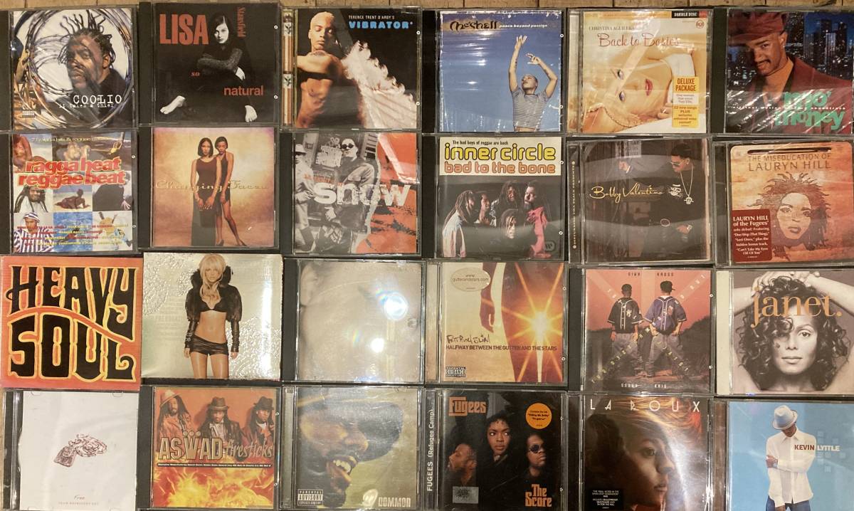 ■まとめて■R&B~Hip Hop CD合計94枚セット■R. Kelly/TLC/Guru/Eminem/Hanooi Rocks/Enigma/Lauryn Hill/Janet Jackson ...etc_画像3