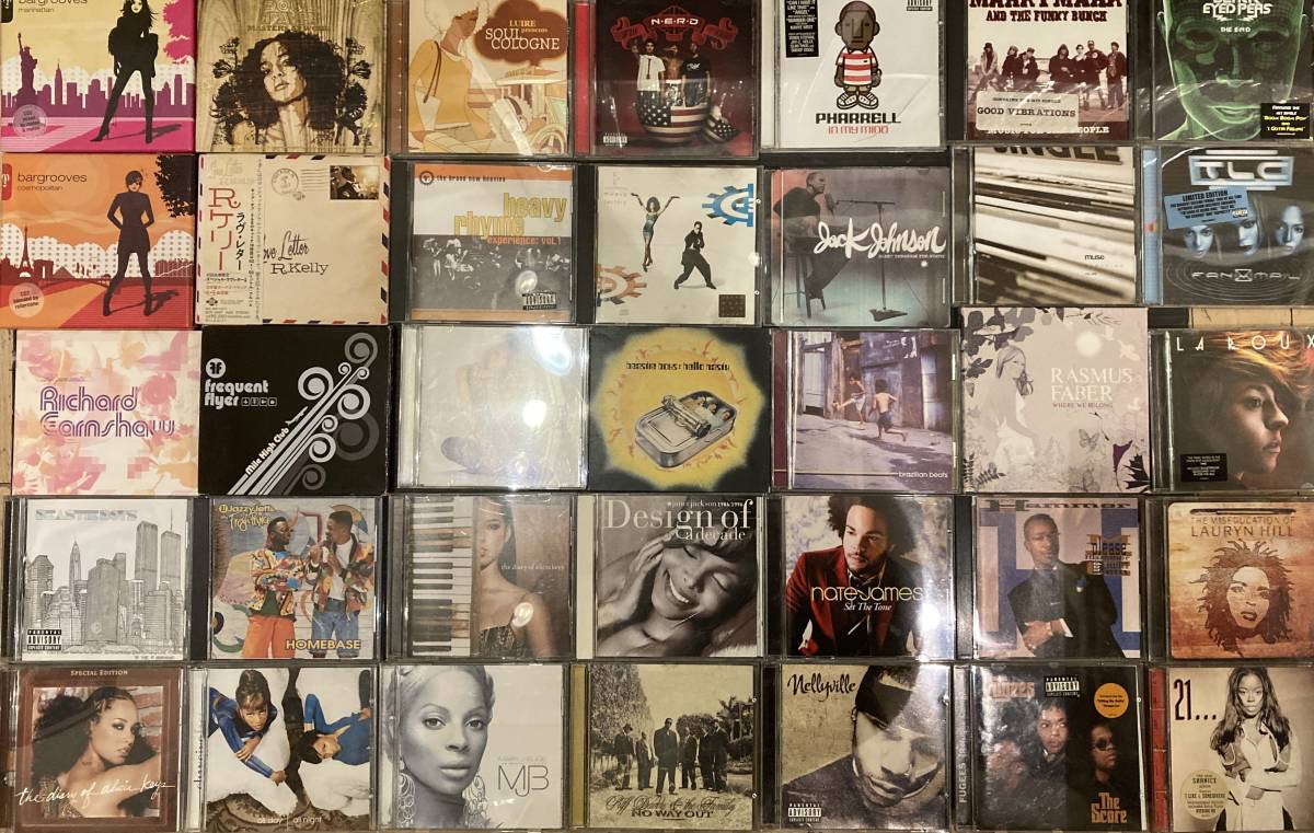 ■まとめて■R&B~Hip Hop CD合計94枚セット■R. Kelly/TLC/Guru/Eminem/Hanooi Rocks/Enigma/Lauryn Hill/Janet Jackson ...etc_画像1
