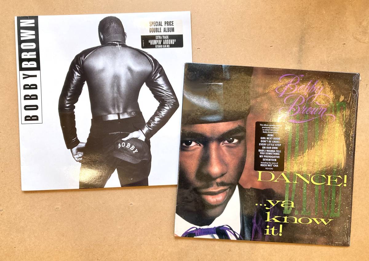 ■New Jack Swing名盤!■Bobby Brown(ボビー・ブラウン) 人気作2枚セット! Babyface, Teddy Riley R&B Rock Wit'cha/Every Little Step_画像1