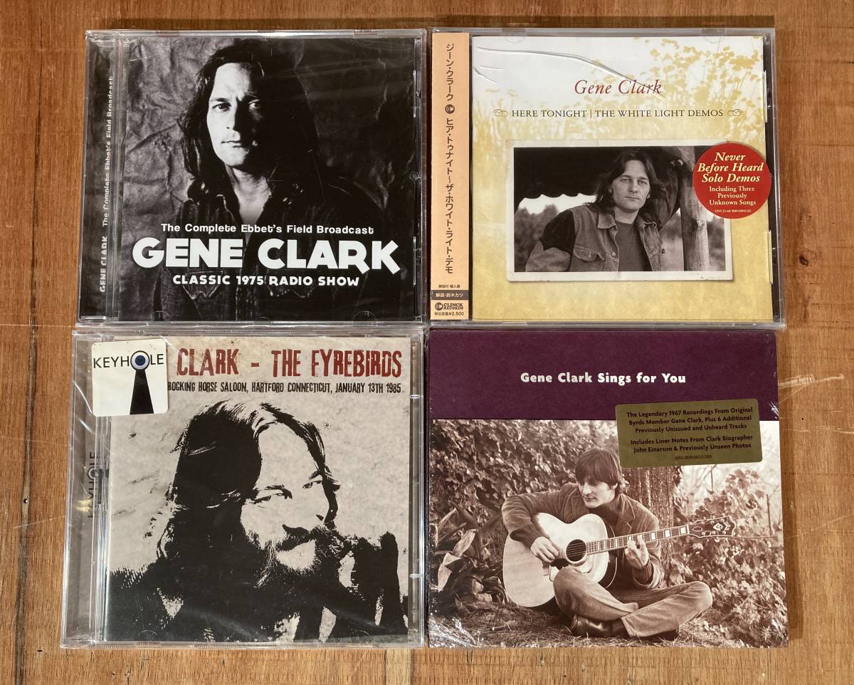 ■ほぼ未開封!/廃盤含む■Gene Clark (ジーン・クラーク) CD合計4枚セット■The Byrds/ルーツロック/SSW/カントリー ..._画像1