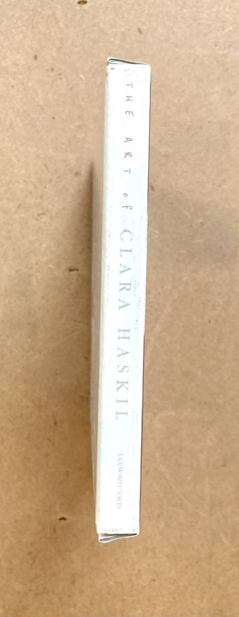■ディスク美品■Clara Haskil / The Art Of Clara Haski ~The Westminster Recordings Complete Box~ (CD3枚組/紙ジャケ仕様) クラシック _画像3