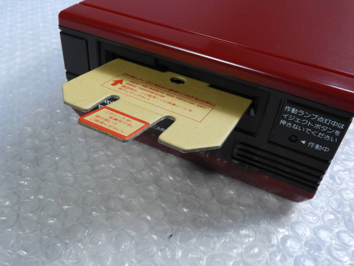 【未使用 新品】任天堂 ファミリーコンピュータ ディスクシステム 本体 ( Vintage Nintendo Family Computer Disk System ファミコン_画像4