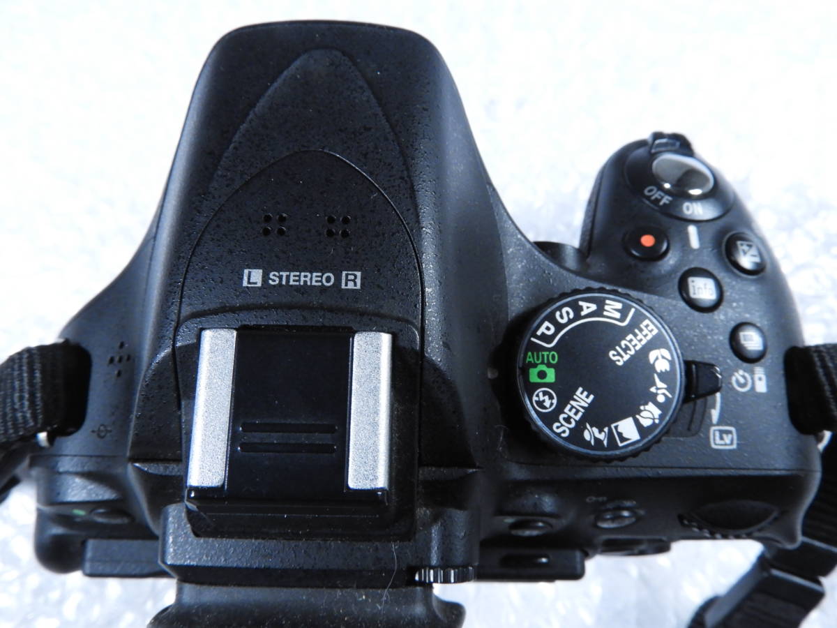 Nikon D5200 ボディ ニコン デジタル一眼レフ 動作未確認 ジャンク品_画像8