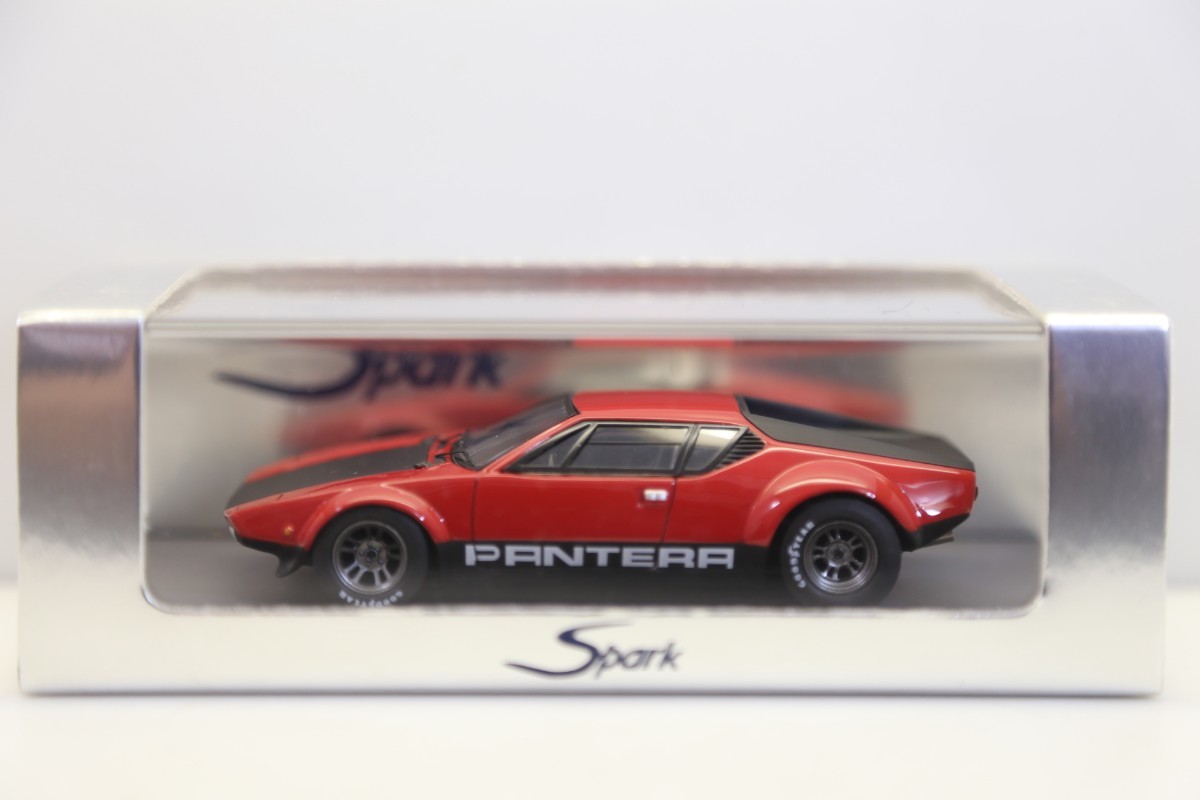 スパークモデル 1/43 デ・トマソ・パンテーラ 1972 De Tomas Pantera GT4 レッド S0520 　61CE/37_画像1