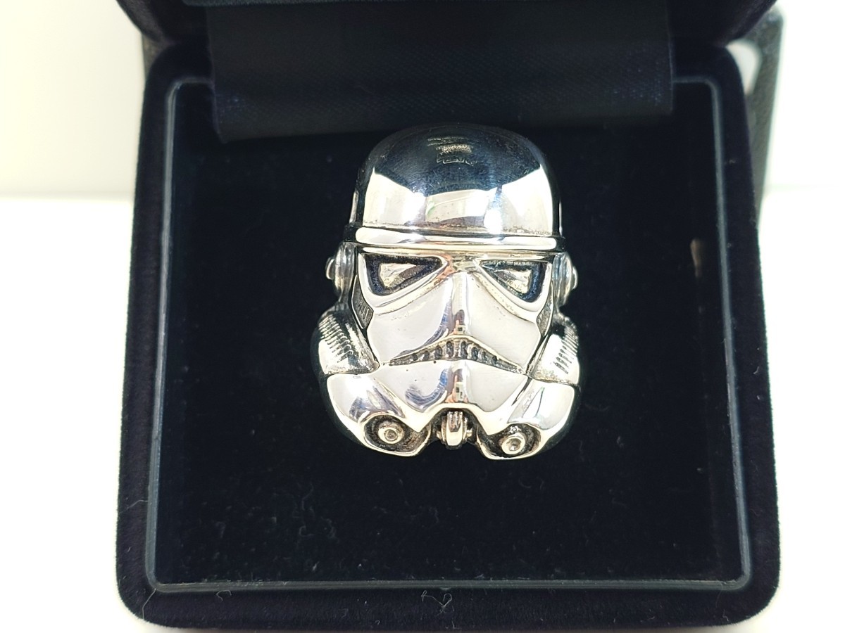 JAP ателье × Star * War z Stormtrooper кольцо 12.5-14 номер серийный номер гарантия есть STAR WARS серебряный 925 61FHGE