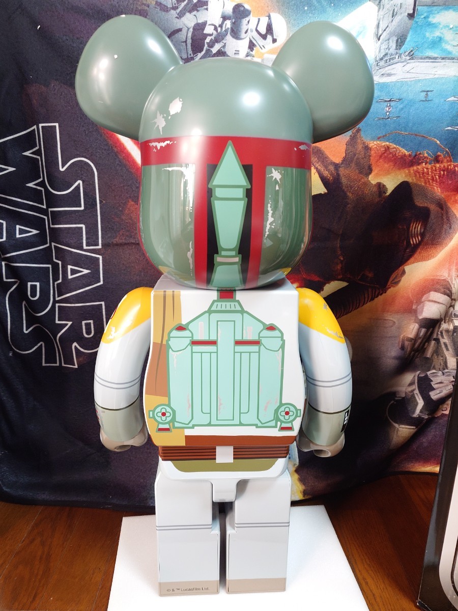 メディコム・トイ BE@RBRICK ベアブリック 1000％ スター・ウォーズ STAR WARS ボバ・フェット　61FDI00_画像3