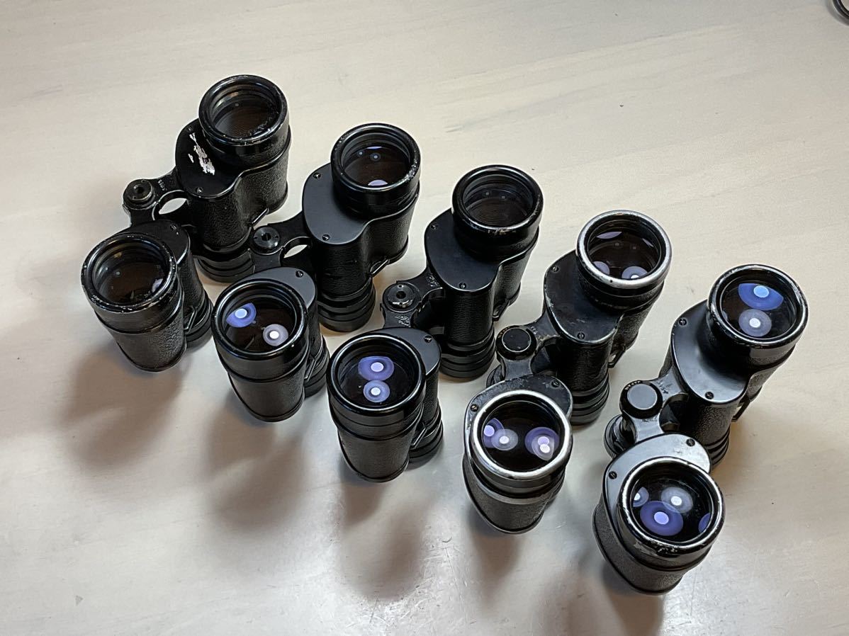 ジャンク Nikon ニコン ポロプリズム双眼鏡 7倍２台 9倍３台 _画像2
