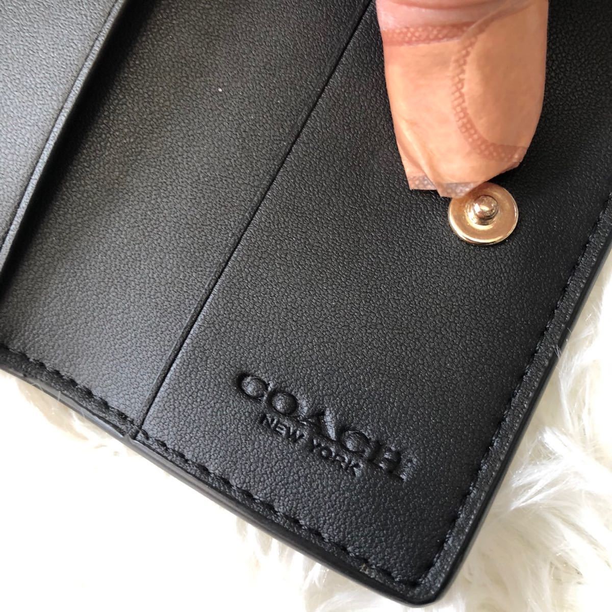 COACH コーチ レディース メンズ 男性 女性 男女兼用 ユニセックス キーケース 茶 ブラウン シグネチャー柄 新品 未使用 新品未使用_画像9