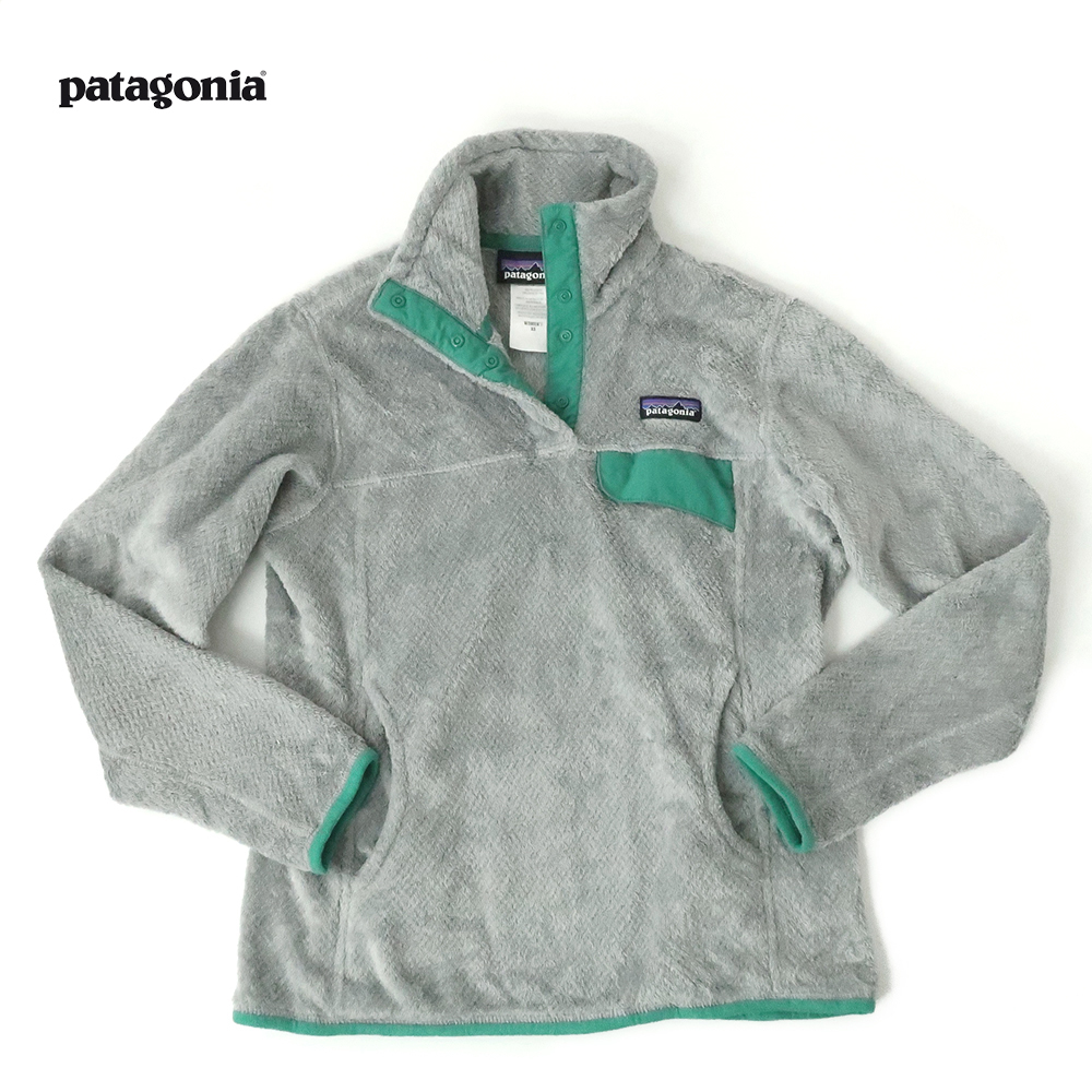 patagonia RE-TOOL リツール スナップT プルオーバージャケット 両面フリース グレー (XS)