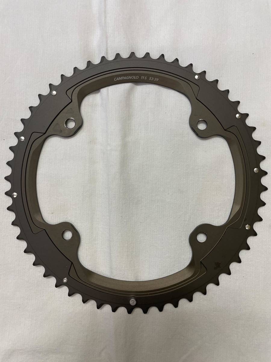 Campagnolo　カンパニョーロ　RECORD　レコード　11S アウター53T　4アーム用　FC-SR353_画像1