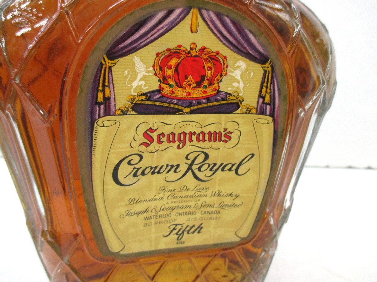 Crown　Royal　Canadian　Whisky　1964　クラウンローヤル　カナディアン　ウイスキー_画像4