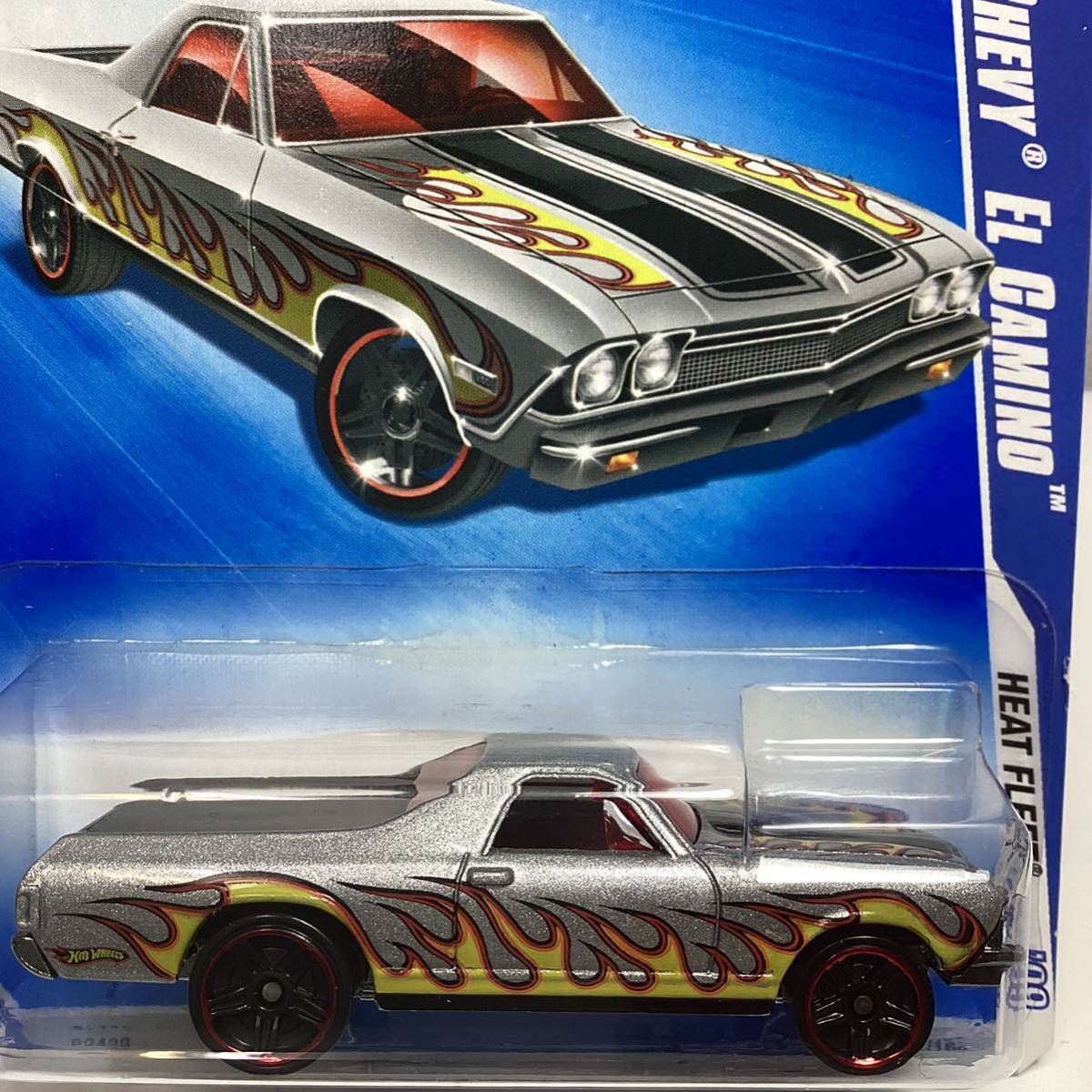 ☆ホットウィール☆ '68 シェビー　エルカミーノ　シルバー　フレイムス　Hot Wheels _画像1