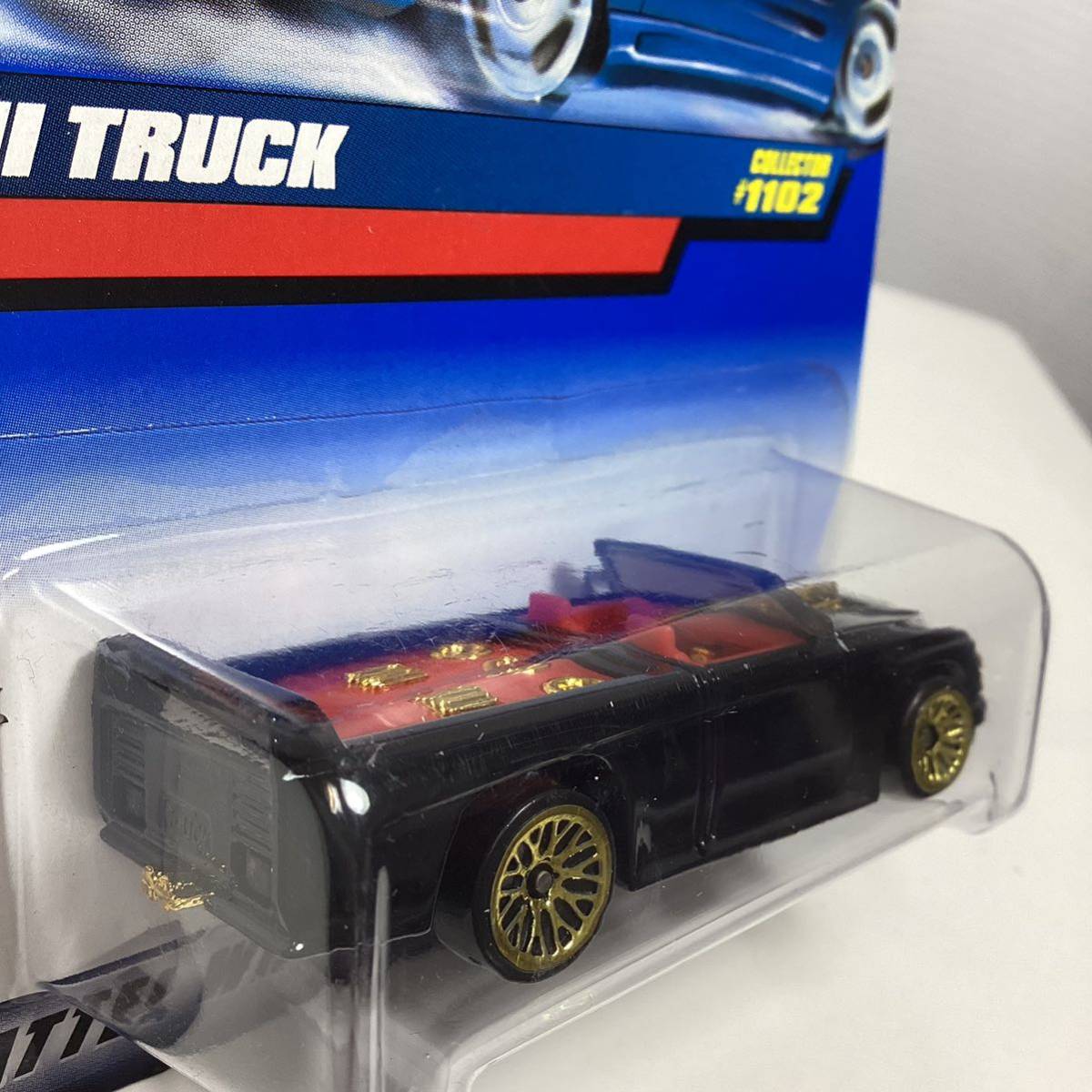 ☆ホットウィール☆ ミニ　トラック　黒 Hot Wheels _画像4