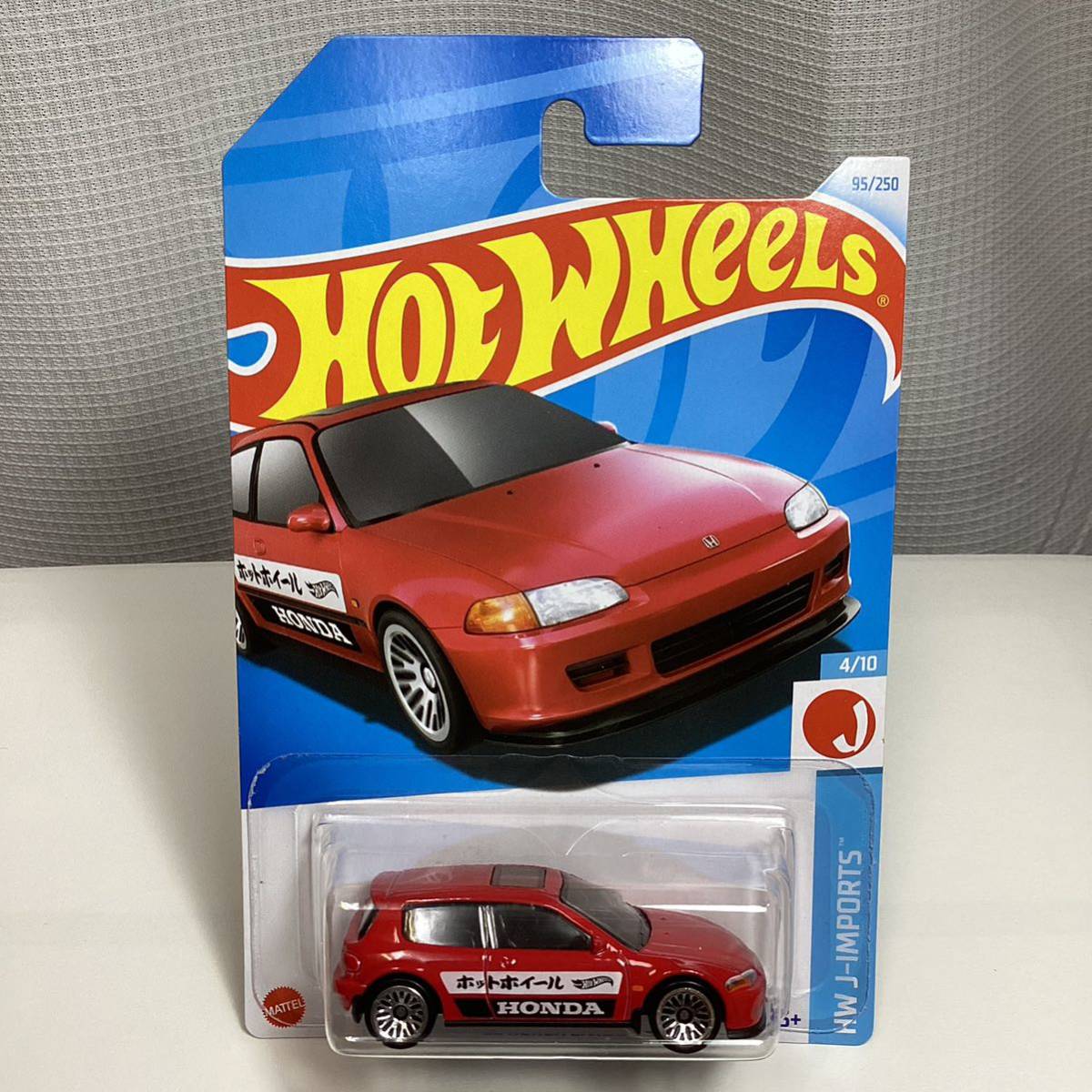 Dアソート ☆ホットウィール☆ '92 ホンダ　シビック　EG Hot Wheels _画像2