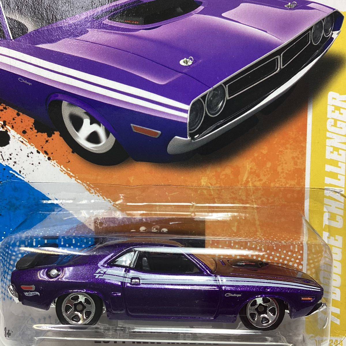 ☆ホットウィール☆ '71 ダッジ チャレンジャー　紫　Hot Wheels _画像1