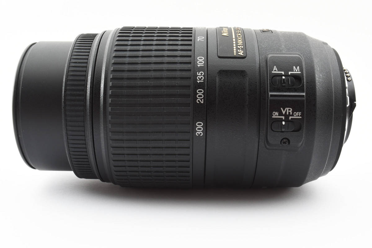 ★良品★ ニコン Nikon AF-S DX NIKKOR 55-300mm F4.5-5.6G ED VR ★レンズフード付属★ LL990#786_画像6