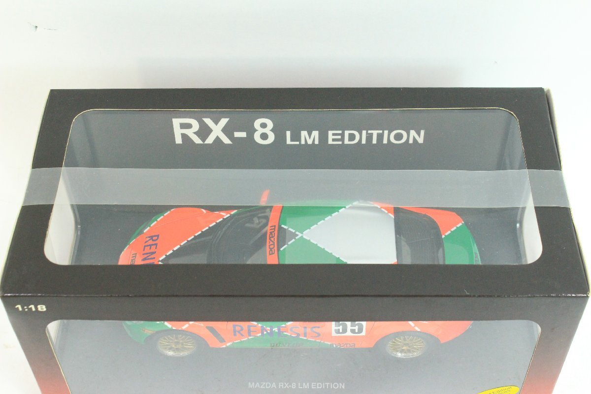 auto art/オートアート 〇 1/18 マツダ RX-8 LM EDITION RACING DIVISION ミニカー 〇 #5424_画像2
