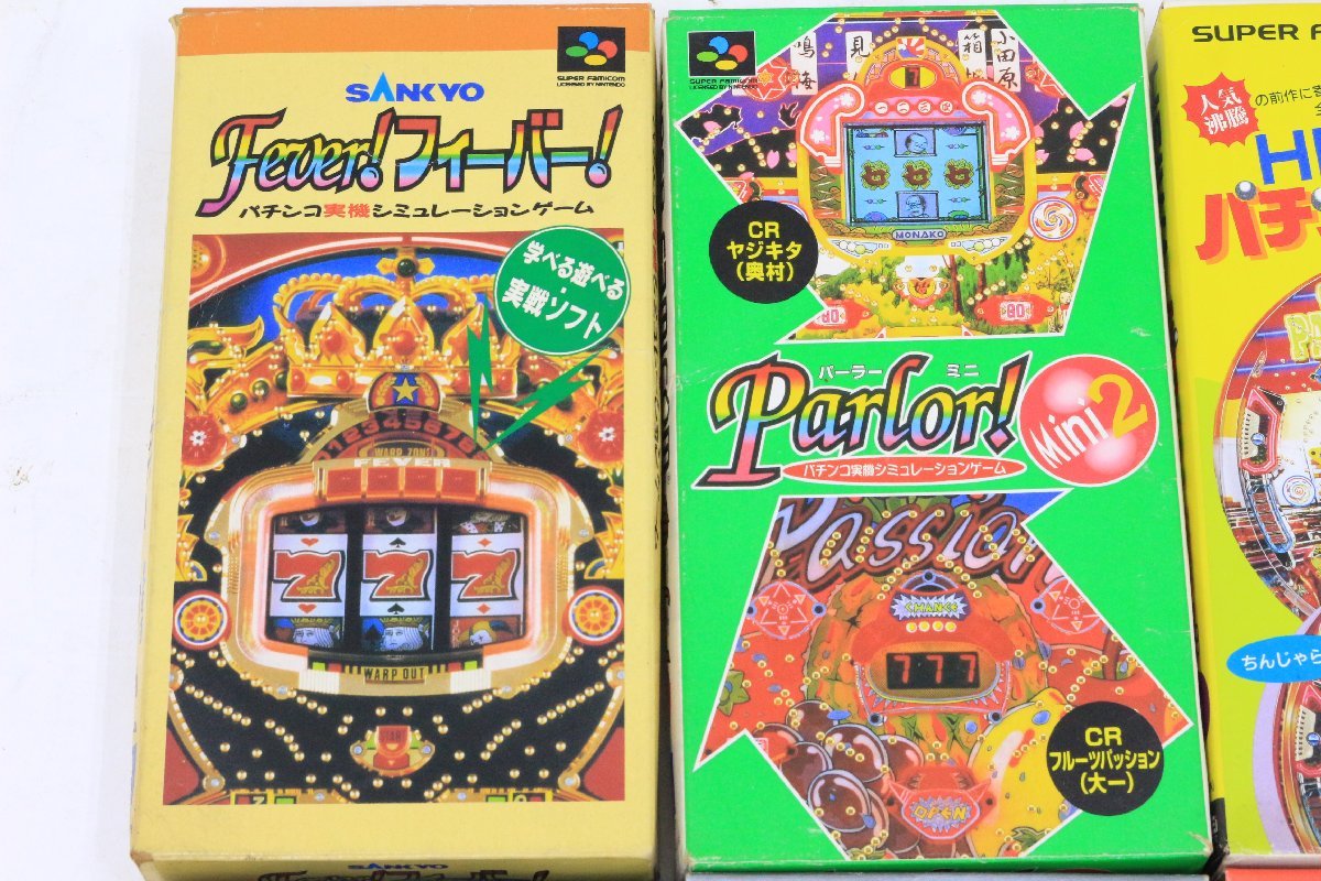 [ наружная коробка * инструкция имеется ] Super Famicom soft 0 патинко имитация игра суммировать комплект 0#4168