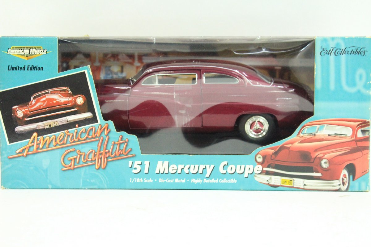 ERTL/アーテル ☆ 1/18 American Muscle ’51 Mercury Coupe マーキュリークーペ ☆ #5456_画像1