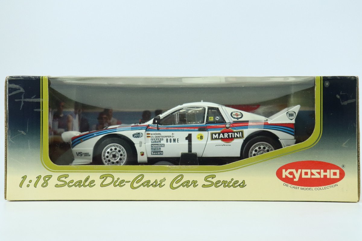 KYOSHO/京商 ◎ 1/18 LANCIA RALLY 037 モンテカルロ モデルカー ◎ #5542_画像1