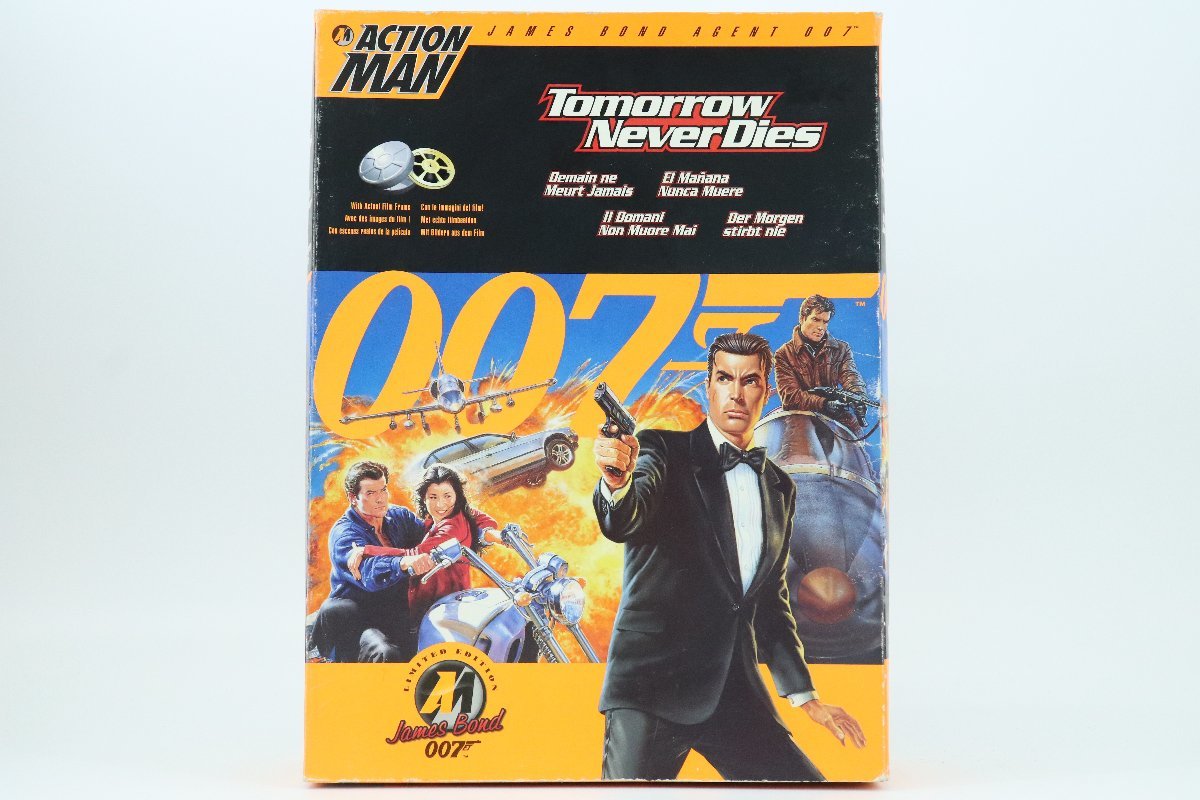 Hasbro 〇 ACTION MAN 1/6 ジェームス・ボンド フィギュア [007 トゥモローネバーダイ ] 〇 #5566