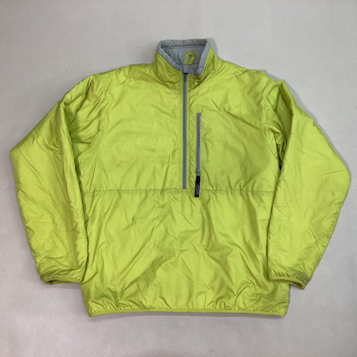 ■patagonia パタゴニア 84004 パフボールプルオーバー 中綿 ナイロンジャケット アウター アウトドア メンズ サイズL イエロー■_画像1