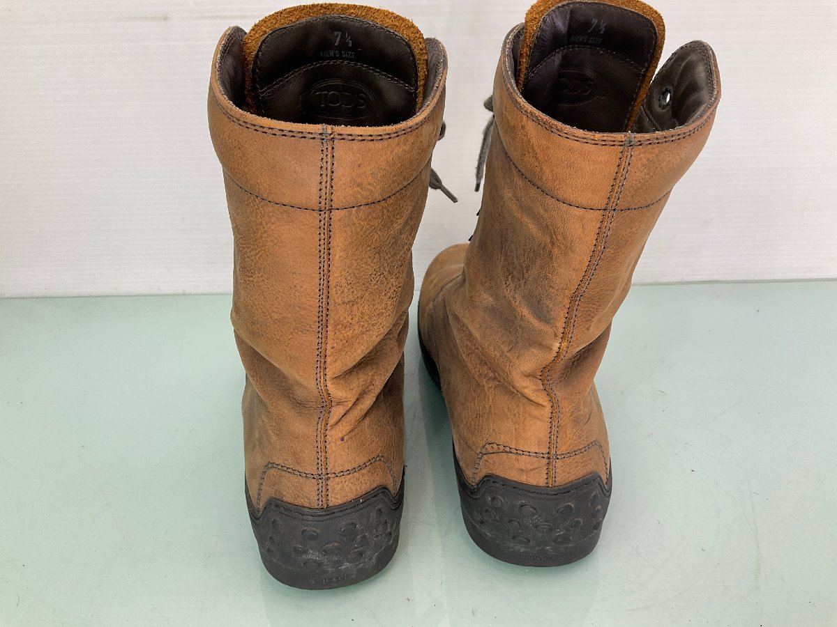 □TOD'S∥トッズ　MENS BOOTS　SIZE:7.5（25.5㎝相当）汚れあり　中古品【現状品】□_画像6