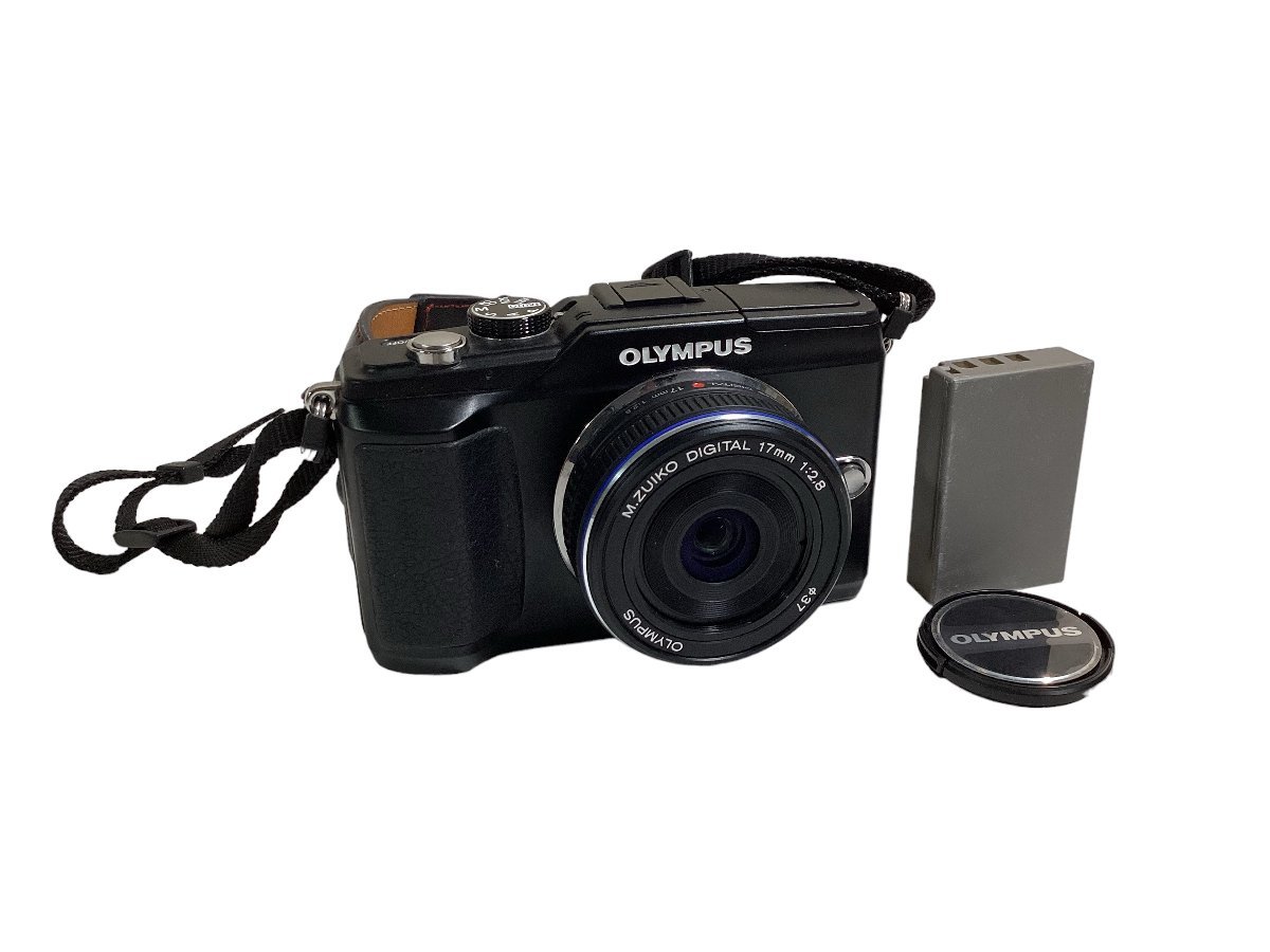 ★OLYMPUS PEN E-PL2 デジタルカメラ 一眼レフカメラ ミラーレス一眼 ブラック ジャンク品0.45kg★_画像1