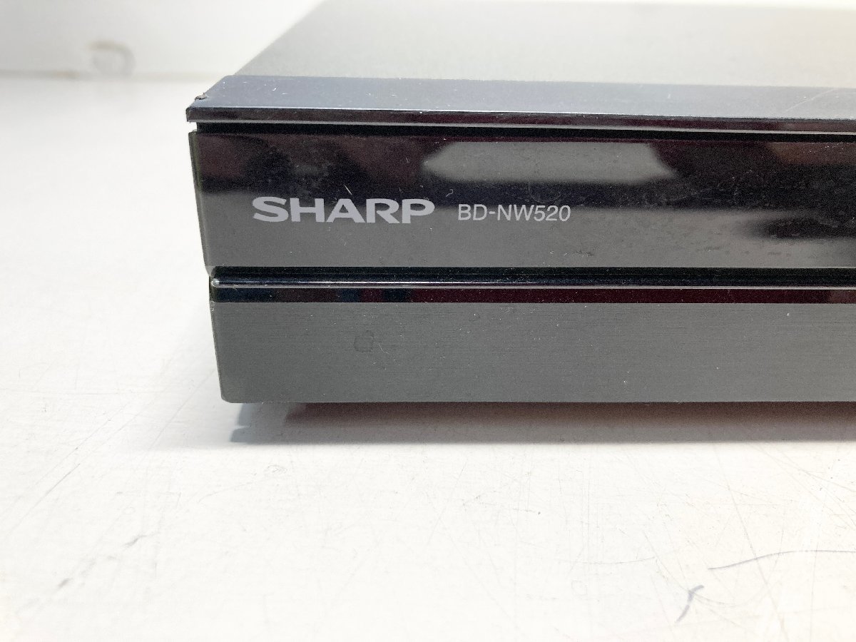 ★SHARP シャープ BD-NW520 HDD BDレコーダー 2019年製 2番組同時録画 2.29kg★_画像9