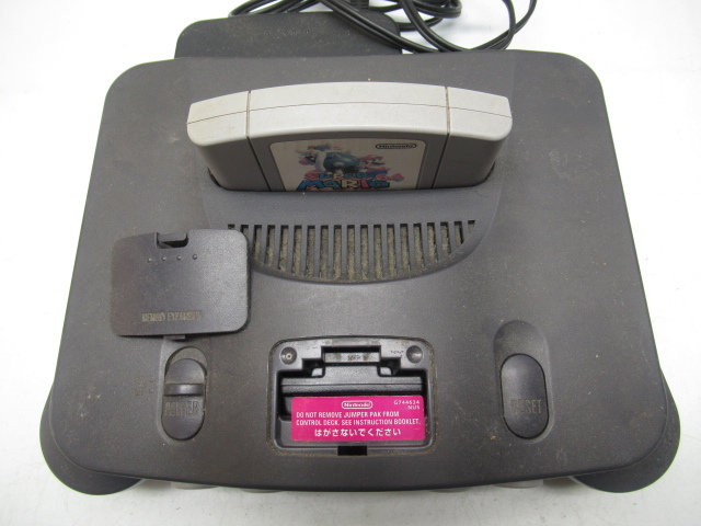 42674 任天堂 NINTENNDO 64 64’ 本体 中古 コントローラー セット 当時物 ニンテンドー スーパーマリオ の画像4