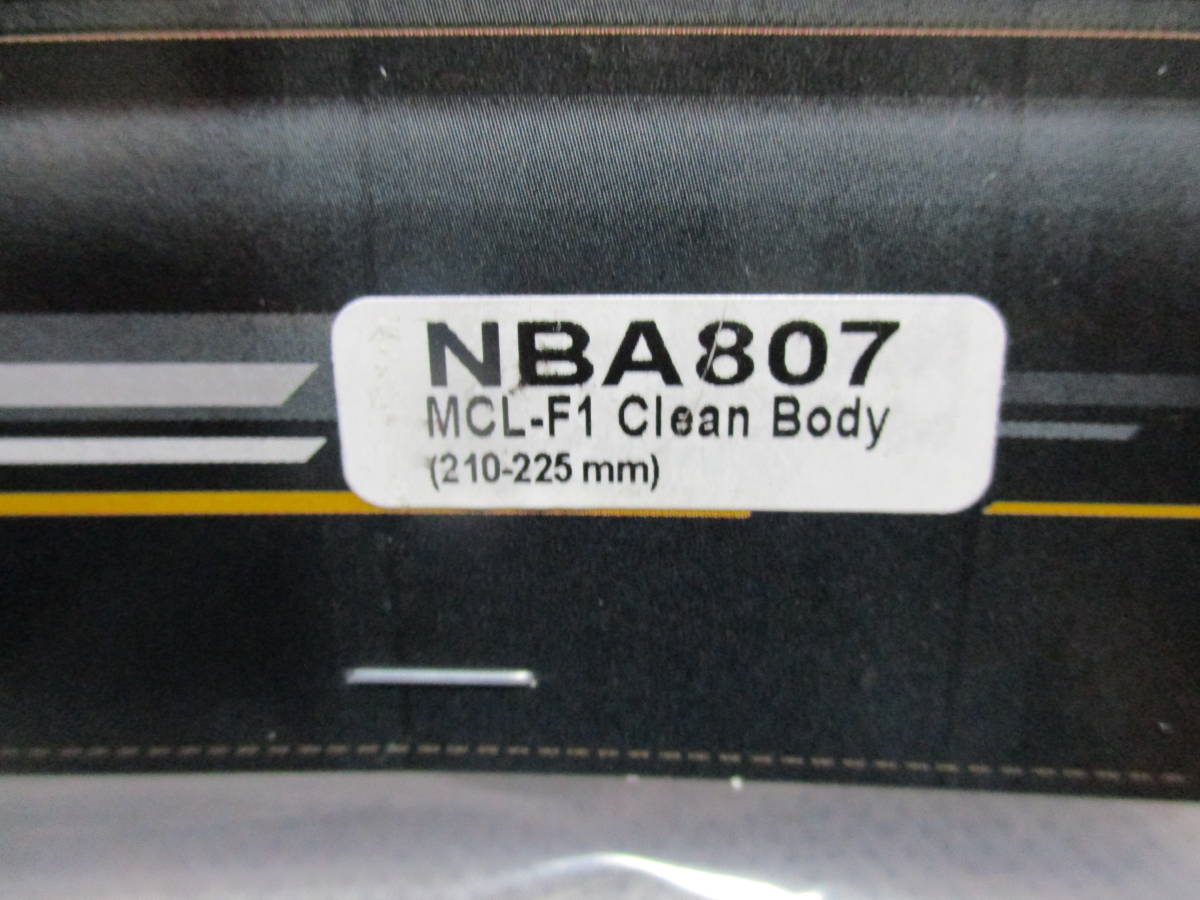 未使用未開封品 CARTEN NBA807 MCL-F1 Mシャーシ用ボディ(WB210-225mm)_画像2