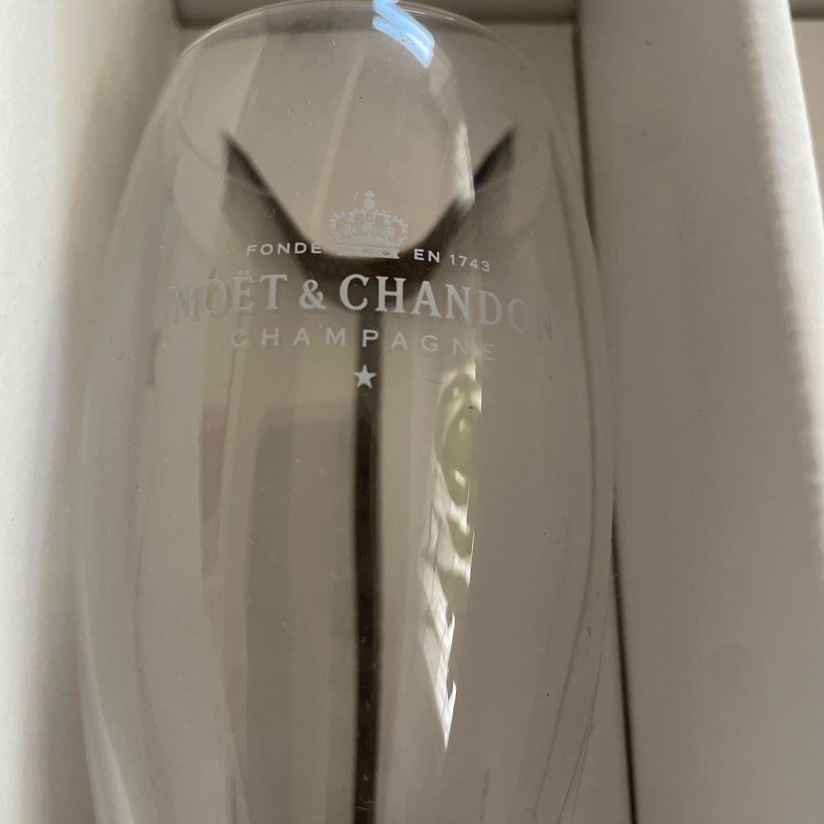 MOET&CHANDON Moet&Chandon ring holder champagne glass set moe car n Don champagne [ unused goods ]