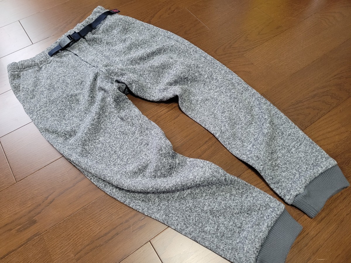 【GRAMICCI／グラミチ】ボンディングニットフリースナローパンツ／BONDING KNITFLEECE NARROW RIB PANTS (GUP-19F016 ) 洗濯済み未使用！_画像1