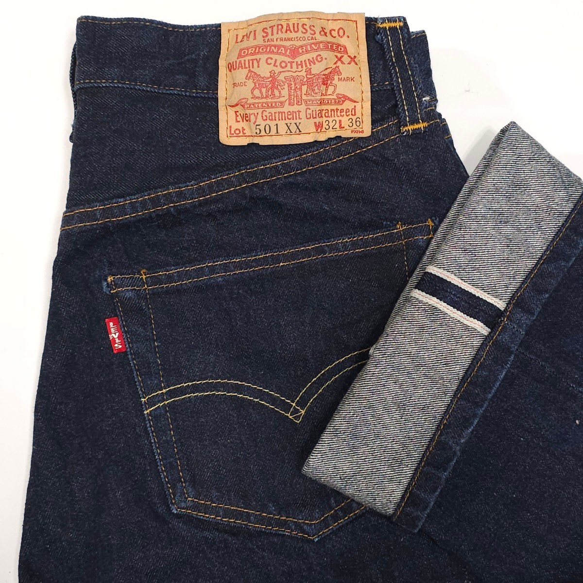 濃紺極上 USA製Levi'sリーバイス 501XXヴィンテージ復刻32 濃紺極上 USA製Levi'sリーバイス 501XXヴィンテージ復刻32