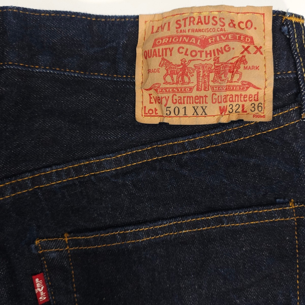 濃紺極上 USA製Levi'sリーバイス 501XXヴィンテージ復刻32 濃紺極上 USA製Levi'sリーバイス 501XXヴィンテージ復刻32