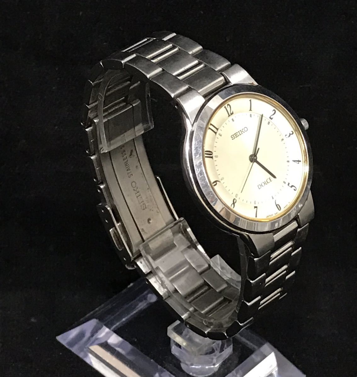 SEIKO DOLCE セイコー ドルチェ 8J41-6170 腕時計 クォーツ QZ 稼働品 0106-4_画像3