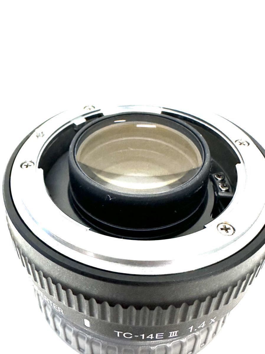 △ Nikon ニコン AF-S TELECONVERTER TC-14E Ⅲ 1.4× テレコンバーター カメラ用品 カメラアクセサリー S55-8_画像4