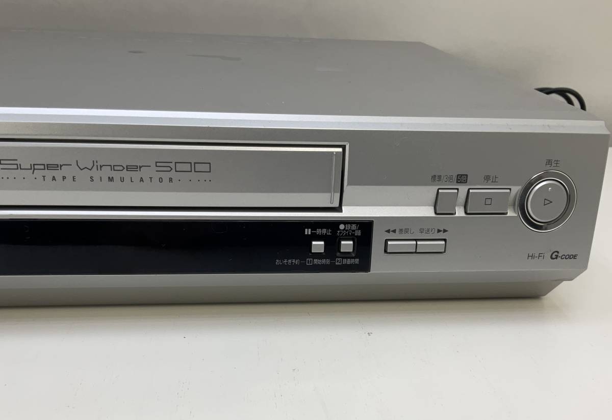 MITSUBISHI　HV-MC5G ◆三菱 ビデオカセットレコーダー ◆ VHS ビデオデッキ_画像6