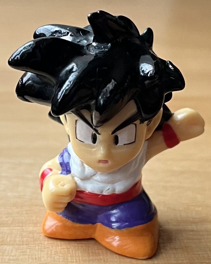 ◇ドラゴンボールZ 孫悟飯 少年期 指人形 ソフビ フィギュア 中古 レトロ バンダイ 当時物_画像1