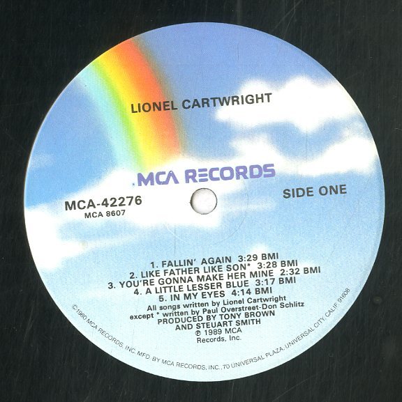 A00364420/LP/ライオネル・カートライト「Lionel Cartwright」_画像3