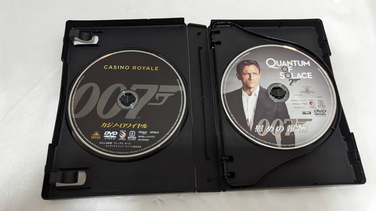 【H2341】DVD THE JAMES BOND COLLCTION ジェームズボンド 007 コレクターズDVD-BOX_画像7