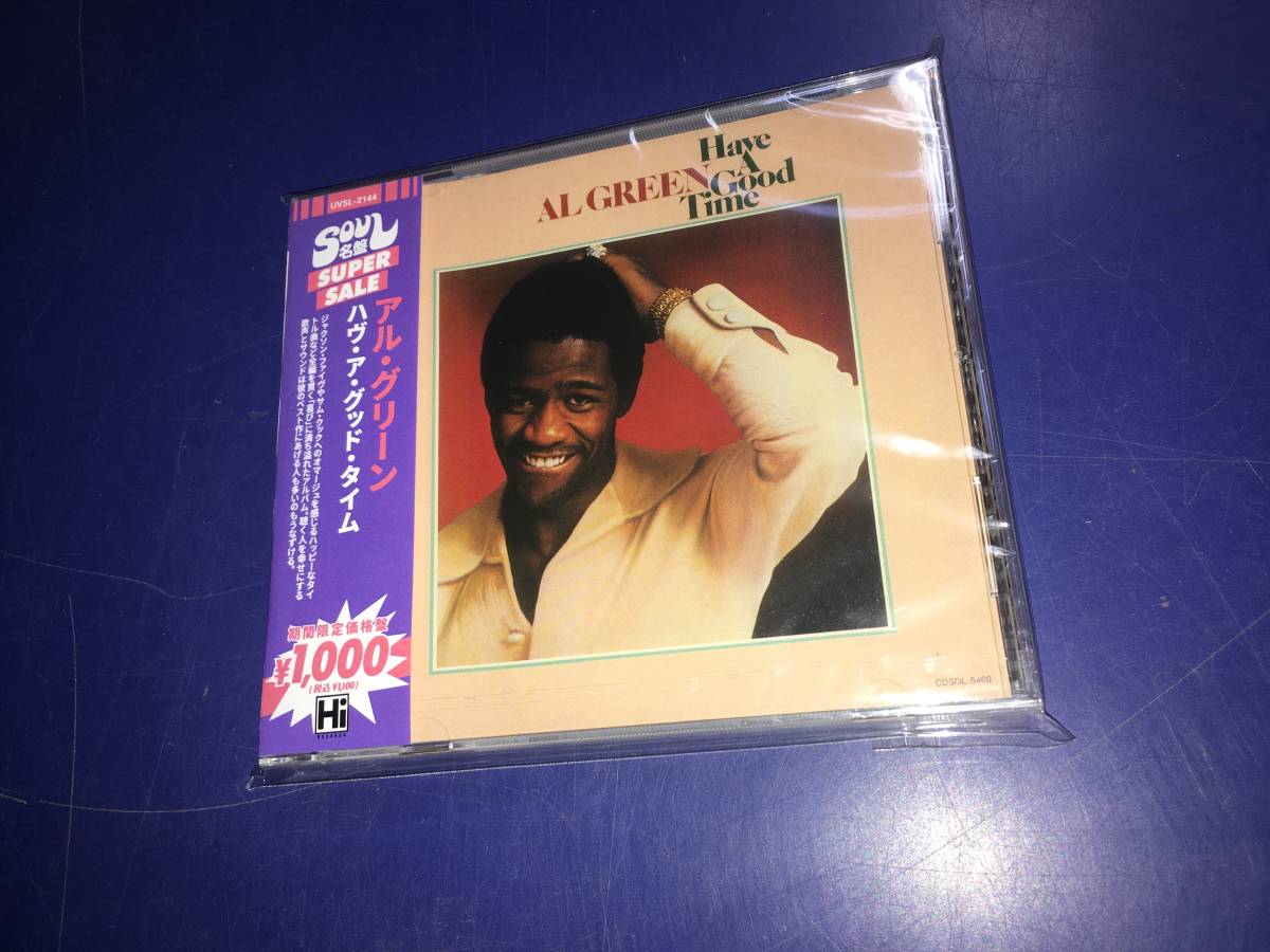 新品CD●AL GREEN アルグリーン / HAVE A GOOD TIMEの画像1