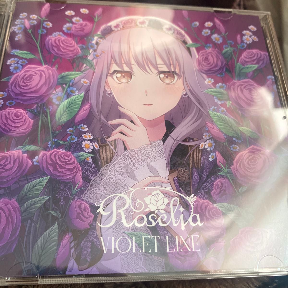 VIOLET LINE Roselia CD＋Blu-ray シリアルなし - アニメ