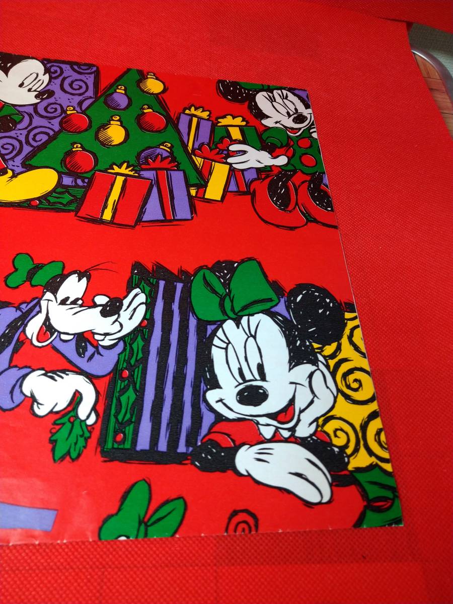 CLEOGift Wrap クレオ　ラッピングペーパー ミッキー 中古　レトロ　ビンテージ_画像10